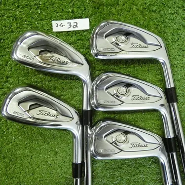 Titleist T200 Irons 5-9 (No P Wedge) Stiff Steel