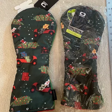 Brand New Set of 2 Ogio Naughty Or Slice Driver Head Covers, Ships Today!