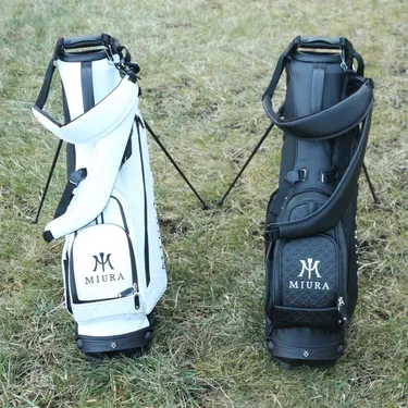NEW Miura Vessel VLS Lux Stand Bag Black or White  (Peoples Golf)