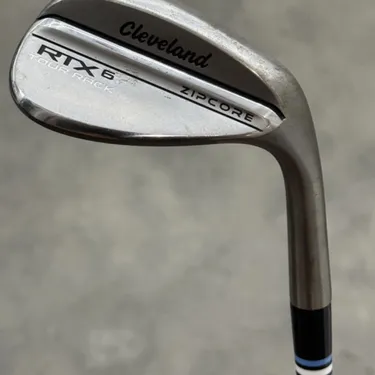 Cleveland RTX6 Tour Rack Zip Core Raw 56° Wedge Mid 10 bounce with S400