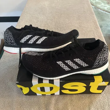 Adidas Men Adizero Prime LTD CP8922 Black/Grey Size 11.5 Running Shoes