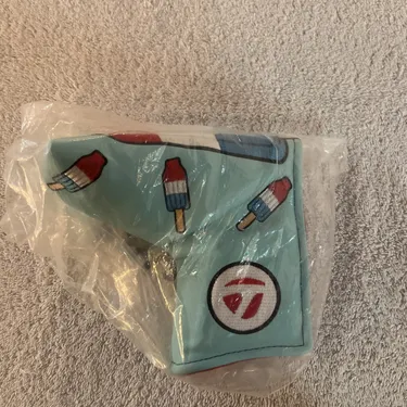 Super Rare New Taylormade Vault Rocket Pop Blade Putter Cover, Ships Today!