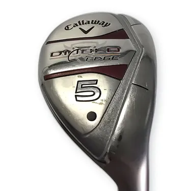 Callaway Diablo Edge 5 Hybrid 27 Degree 550 Graphite W Flex Right Hand
