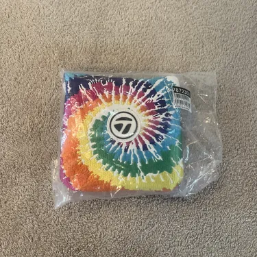 TaylorMade Vault 2021 Tie Dye Spider Mallet Putter Headcover, Ships Today!