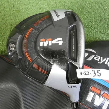 TaylorMade M4 9.5* Driver HZRDUS Smoke RDX 60g 6.0 Stiff Graphite