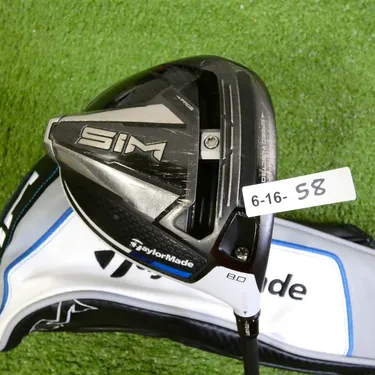 TaylorMade SIM 8.0* Driver HZRDUS Smoke Green 70 6.5 X Extra Stiff