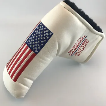 Scotty Cameron Rare 2002 White American Flag USA 911 9/11 Memorial Cover 900119