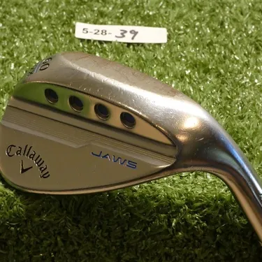Callaway MD5 Jaws 60* 12* Lob Wedge X Grind KBS Steel Green 1* Upright