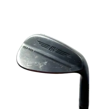 Titleist Vokey SM9 Jet Black Wedge 50.08F Steel Shaft Wedge Flex