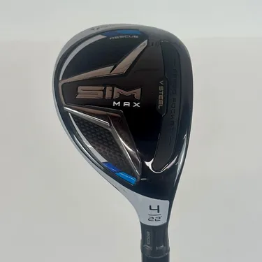 TaylorMade SIM Max 4 Hybrid 22° - Mitsubishi MMT UT125 X-Flex - Lamkin Sonor Grip